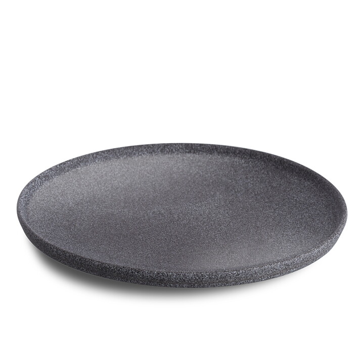 Granit No 4. Tallrik Svart Hazy - Ø 26 cm