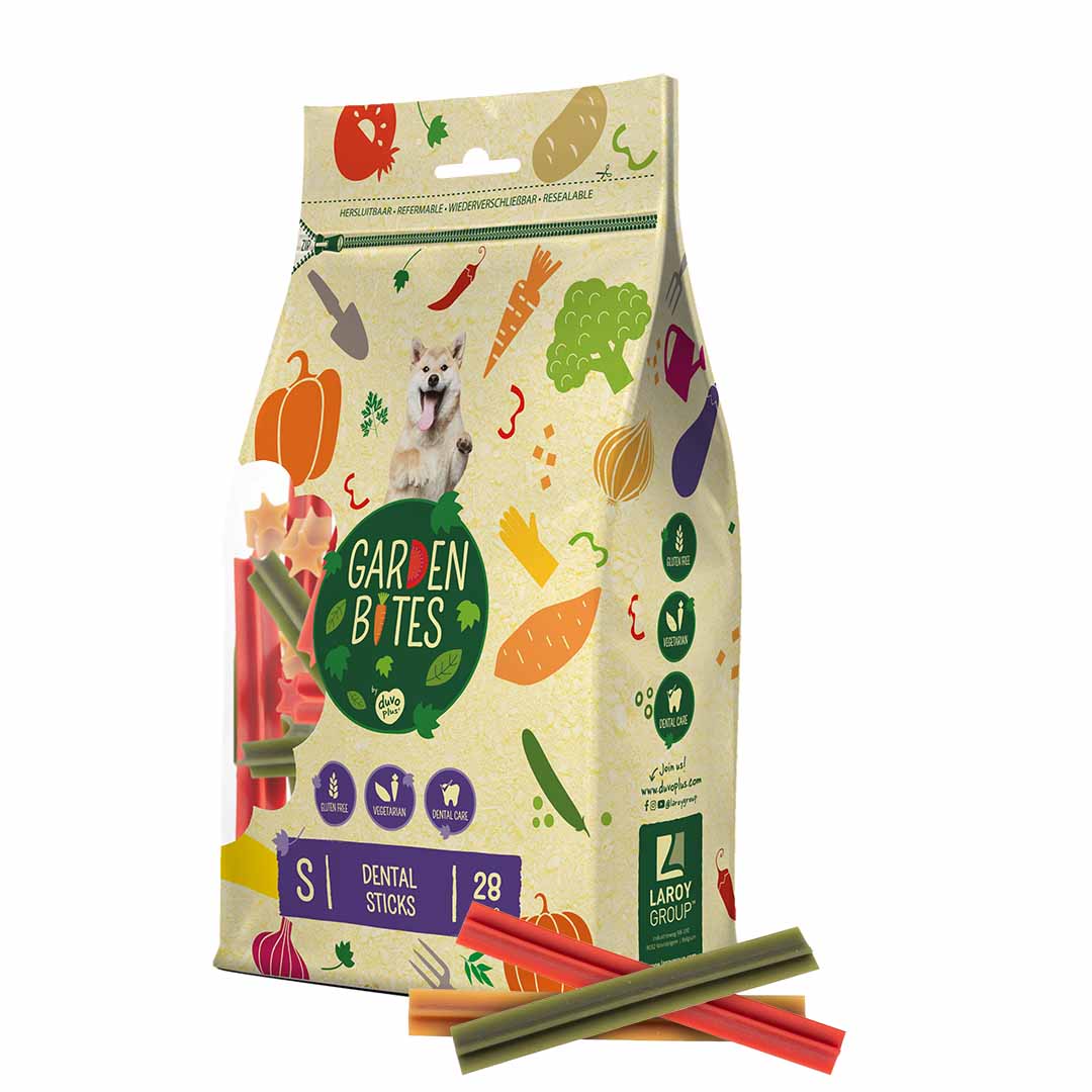 Garden Bites Veggie Sticks Vegane Dentalsticks – S