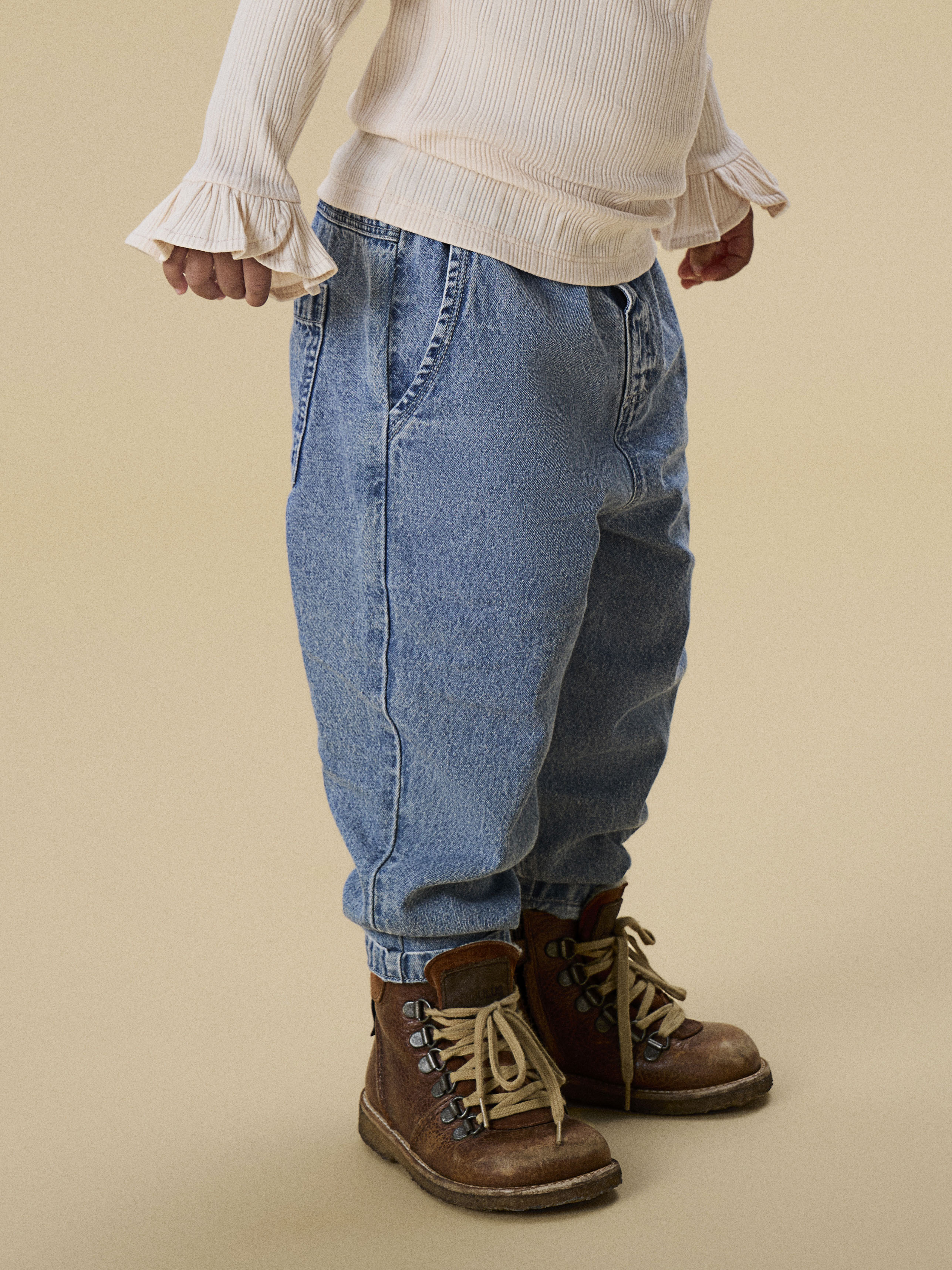 NMNTAYA LOOSE JEANS 1166-FD LIL medium blue denim - 5
