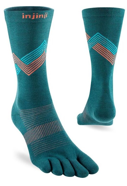 Injinji Run Lightweight Crew Lagoon