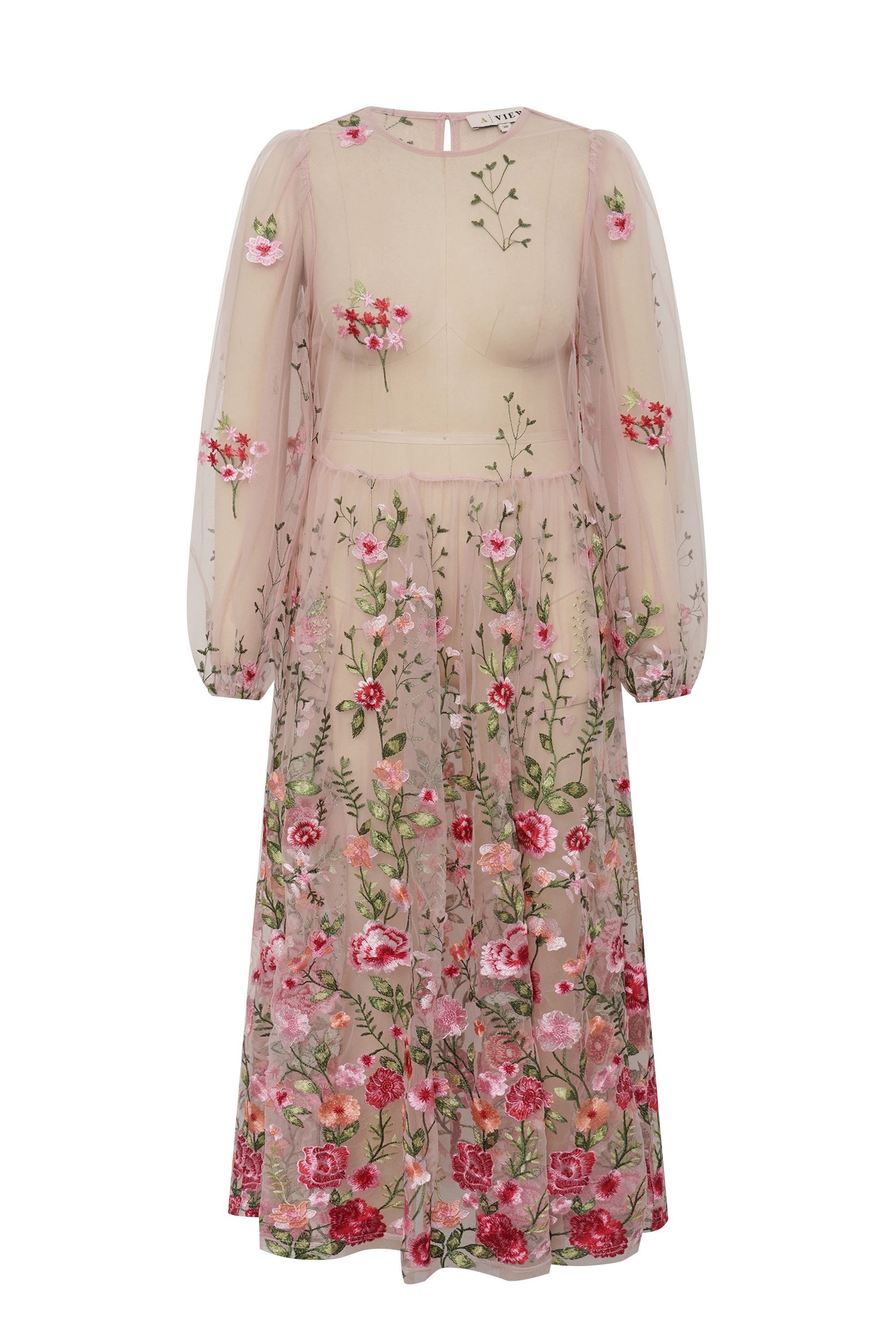 Klänning - FUSCHIA DRESS - A-View