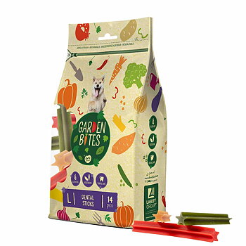 Garden Bites Veggie Sticks Vegaaninen Hammastikku - L