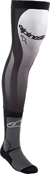 SOCK KNEE BRACE BLK/WT