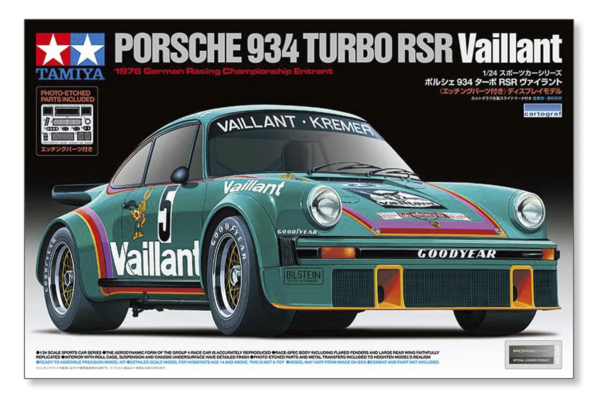 Porsche 934 Turbo RSR Vaillant 1/24 - 3
