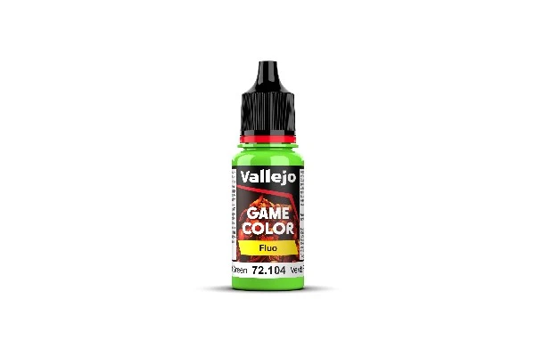 Fluorescerande Grön 18ml (Game Color)
