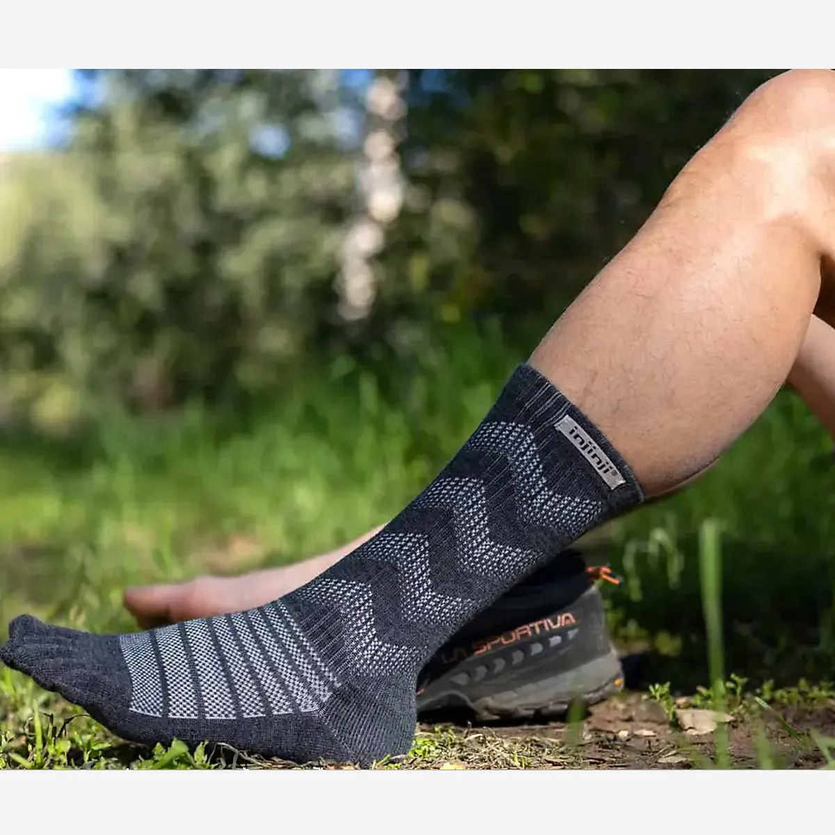 Injinji Outdoor Trail Midweight Crew villaa - 2