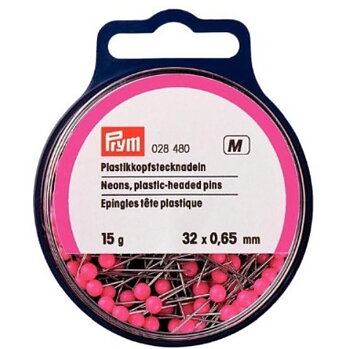 Knappnålar 32 x 0,65 mm Prym