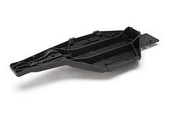 Traxxas Chassi LCG Bottenplatta Svart Slash 2WD