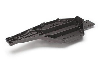 Traxxas Chassi LCG Bottenplatta Grå Slash 2WD