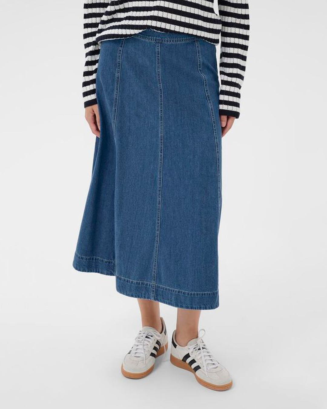 Jeanskjol Petrina mellanblå - 2