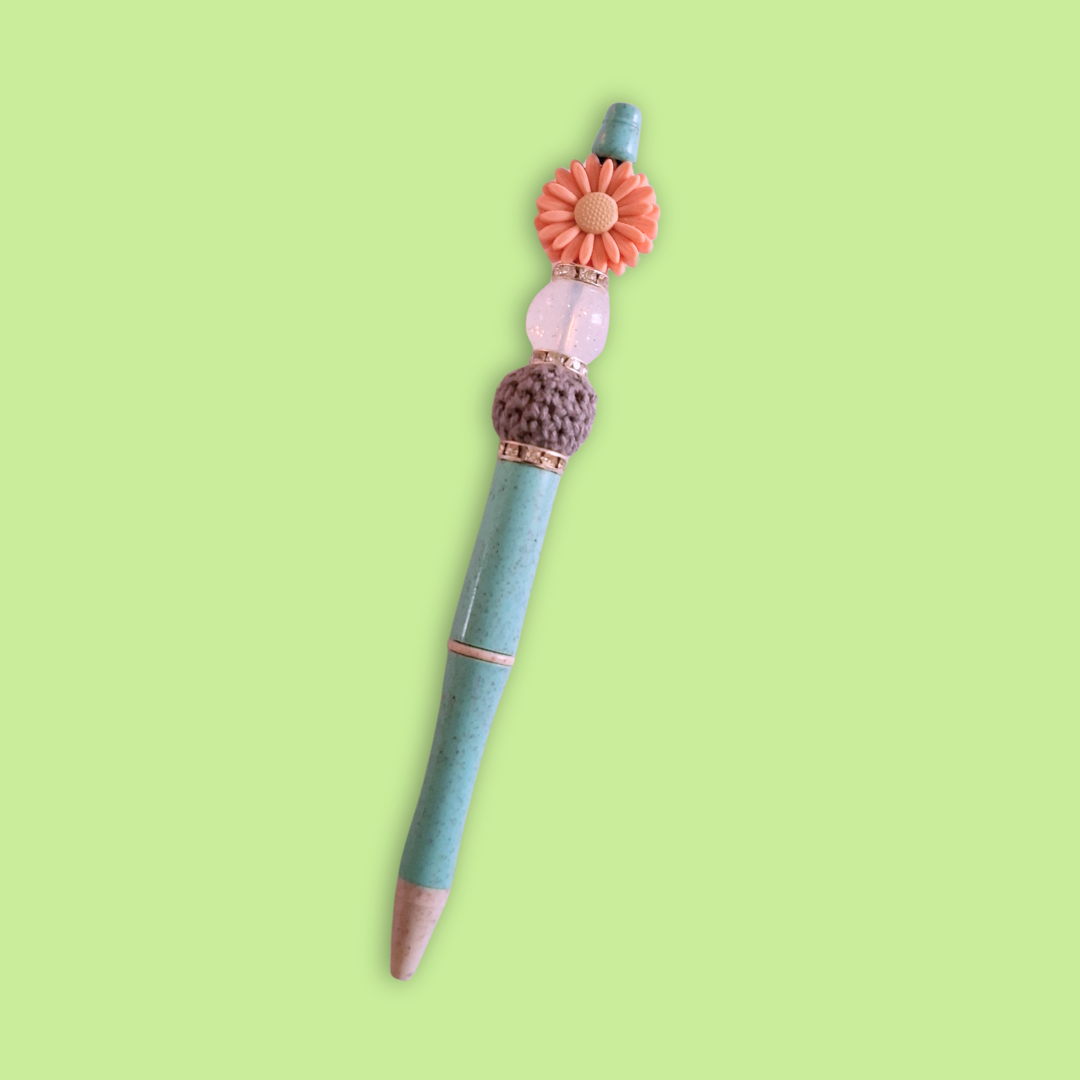 Pärlpenna - Blomma -Gammalrosa