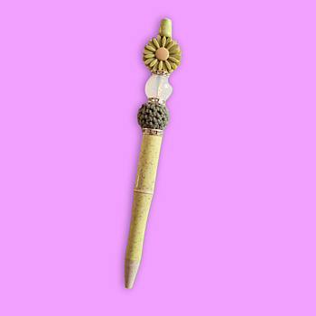 Pärlpenna - Blomma -Mintgrön