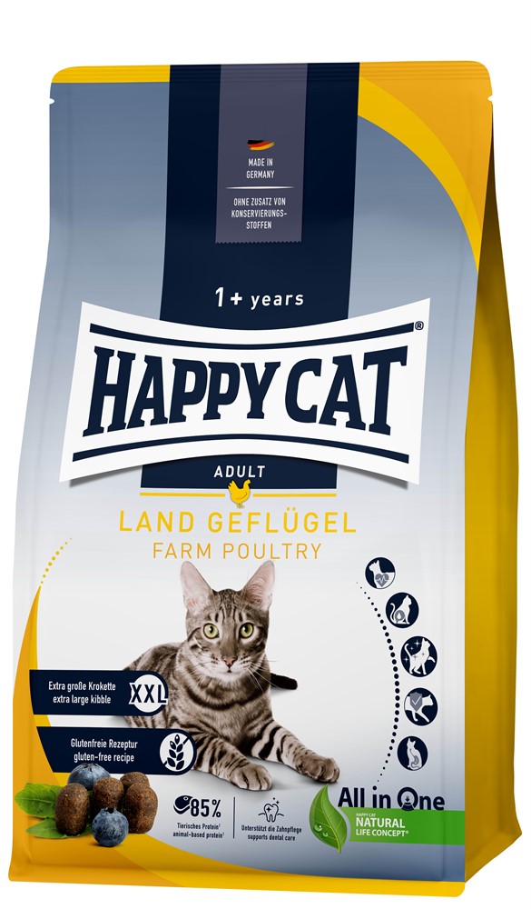HappyCat Adult fågel, 10 kg