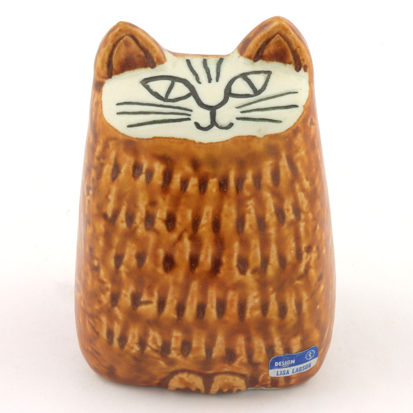 リサラーソン ネコ Liten Katt オレンジ 1965年 10cm (4)