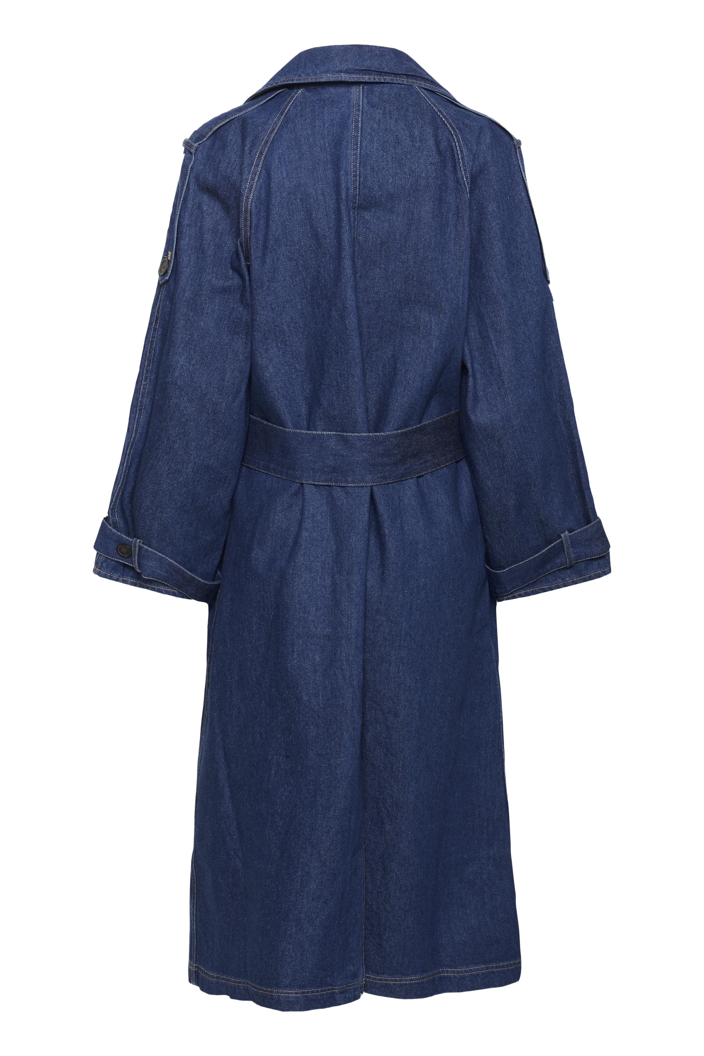 OdellSZ Denim Trenchcoat Medium Blue Denim - 2
