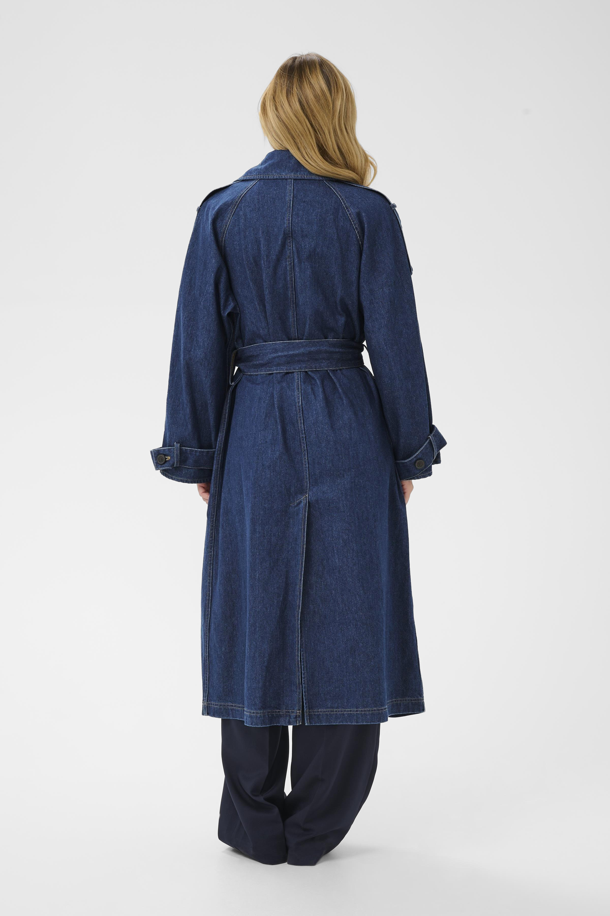 OdellSZ Denim Trenchcoat Medium Blue Denim - 6