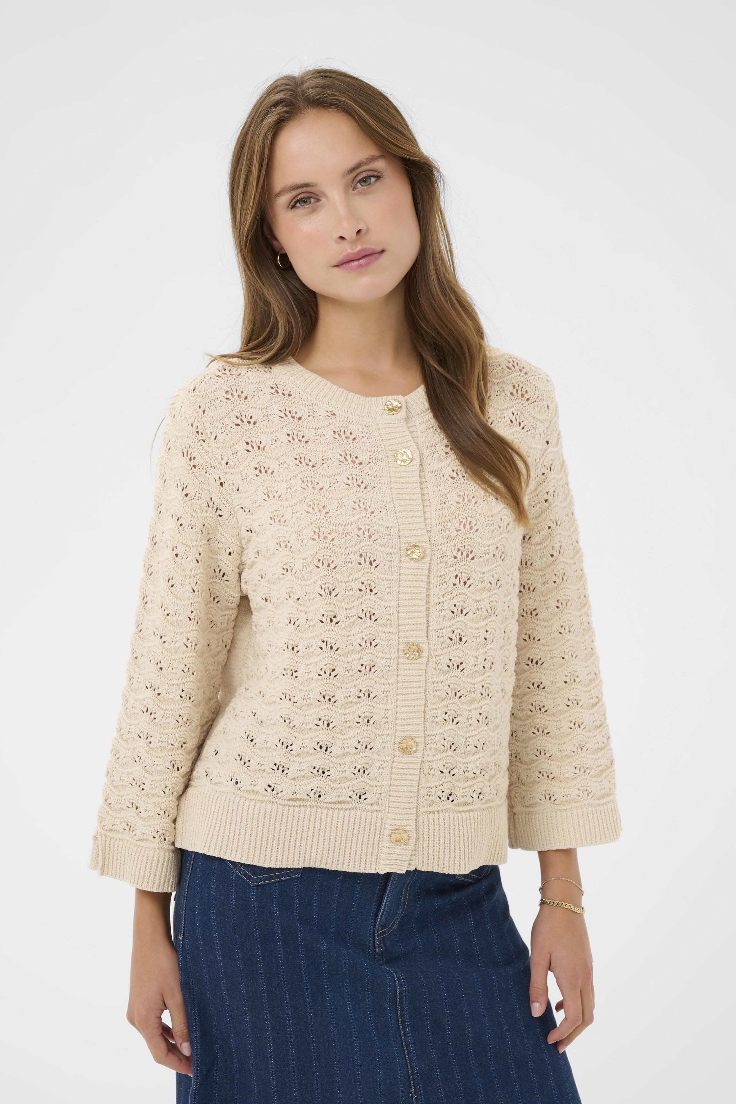 OngelikaSZ Cardigan Oatmeal - 5