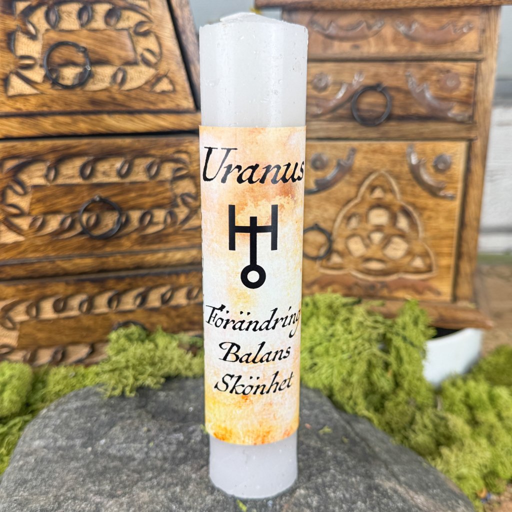 Uranus - Astrologiskt spell candle