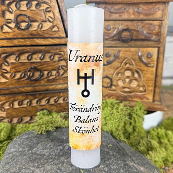 Uranus - Astrologiskt spell candle