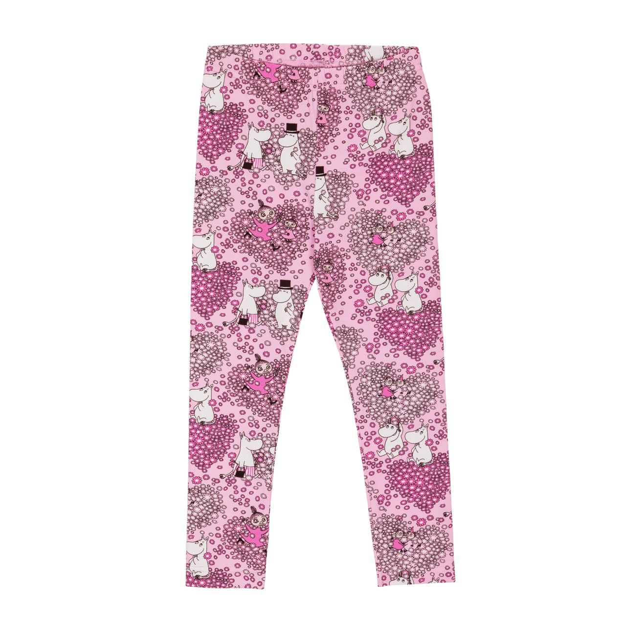 Mumin Barn Leggings - Vänner Rosa