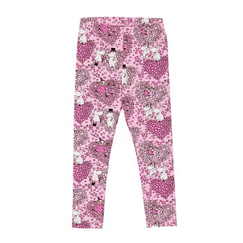 Mumin Barn Leggings - Vänner Rosa
