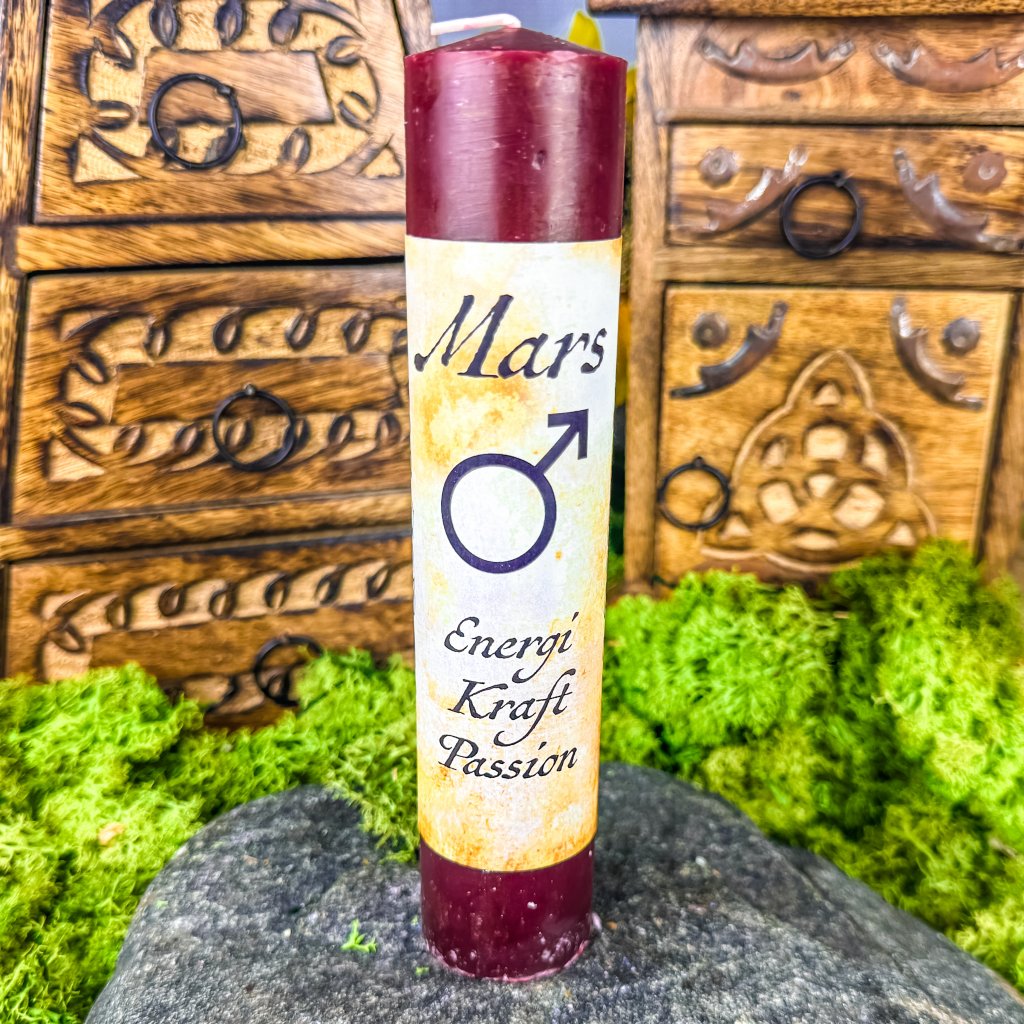 Mars - Astrologiskt spell candle