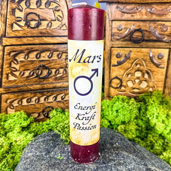 Mars - Astrologiskt spell candle