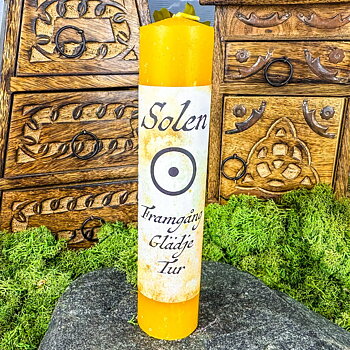 Solen - Astrologiskt spell candle