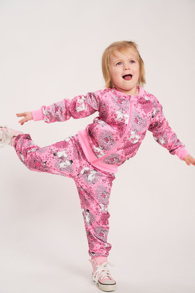 Moomin Kids Sweatpants - Friends Pink - 3