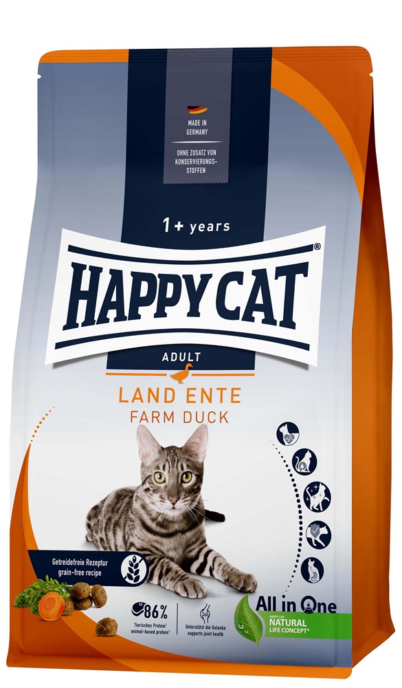 HappyCat GrainFree, anka, 1,3 kg