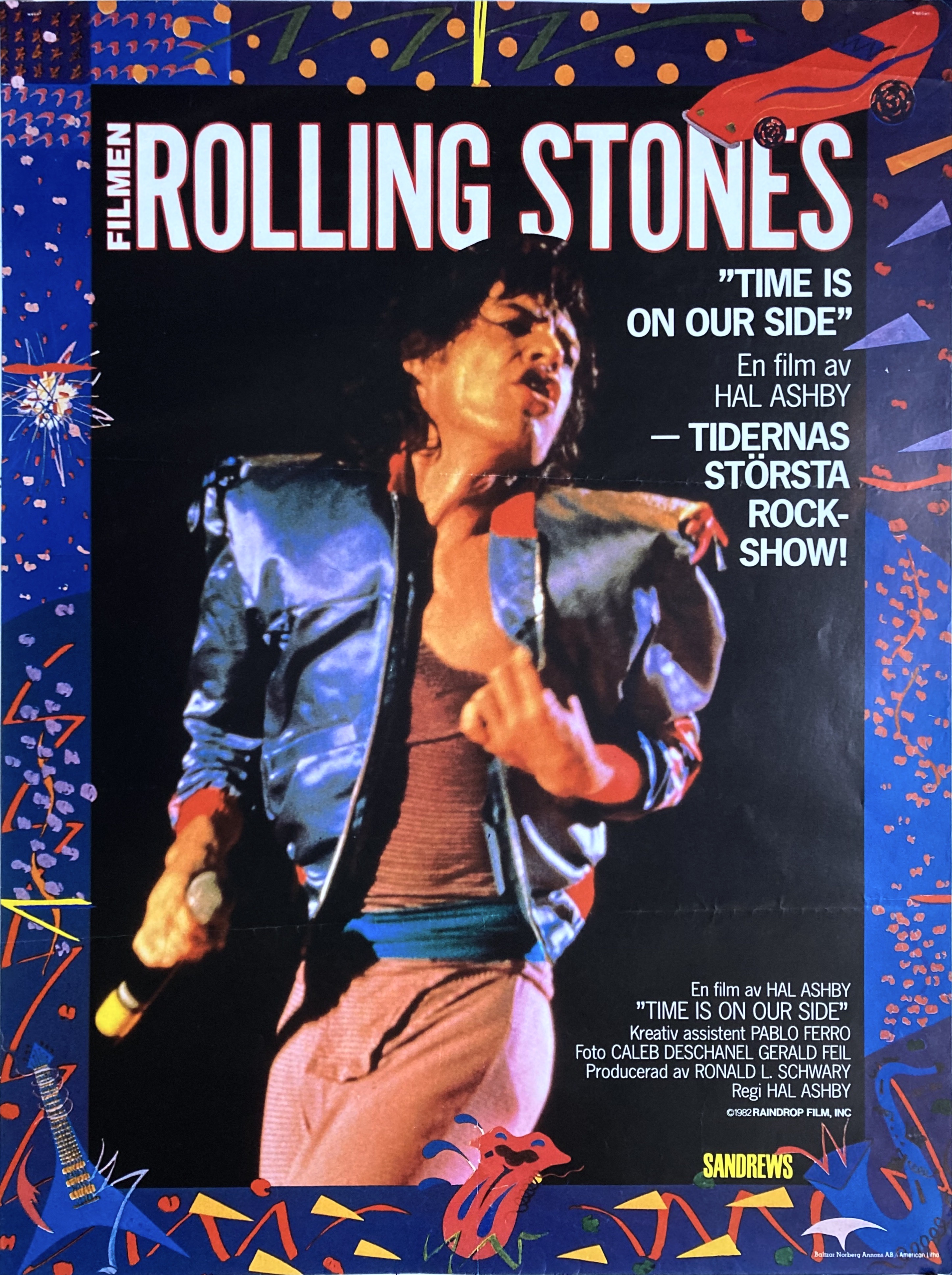 ROLLING STONES - Time Is On Our Side (1982) Promo Movie poster - 2