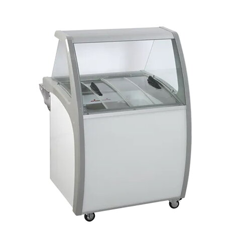 Skopglassfrys SIC4WB, 4 × 5 liter, 4 st. RF Napoli-kantiner ingår