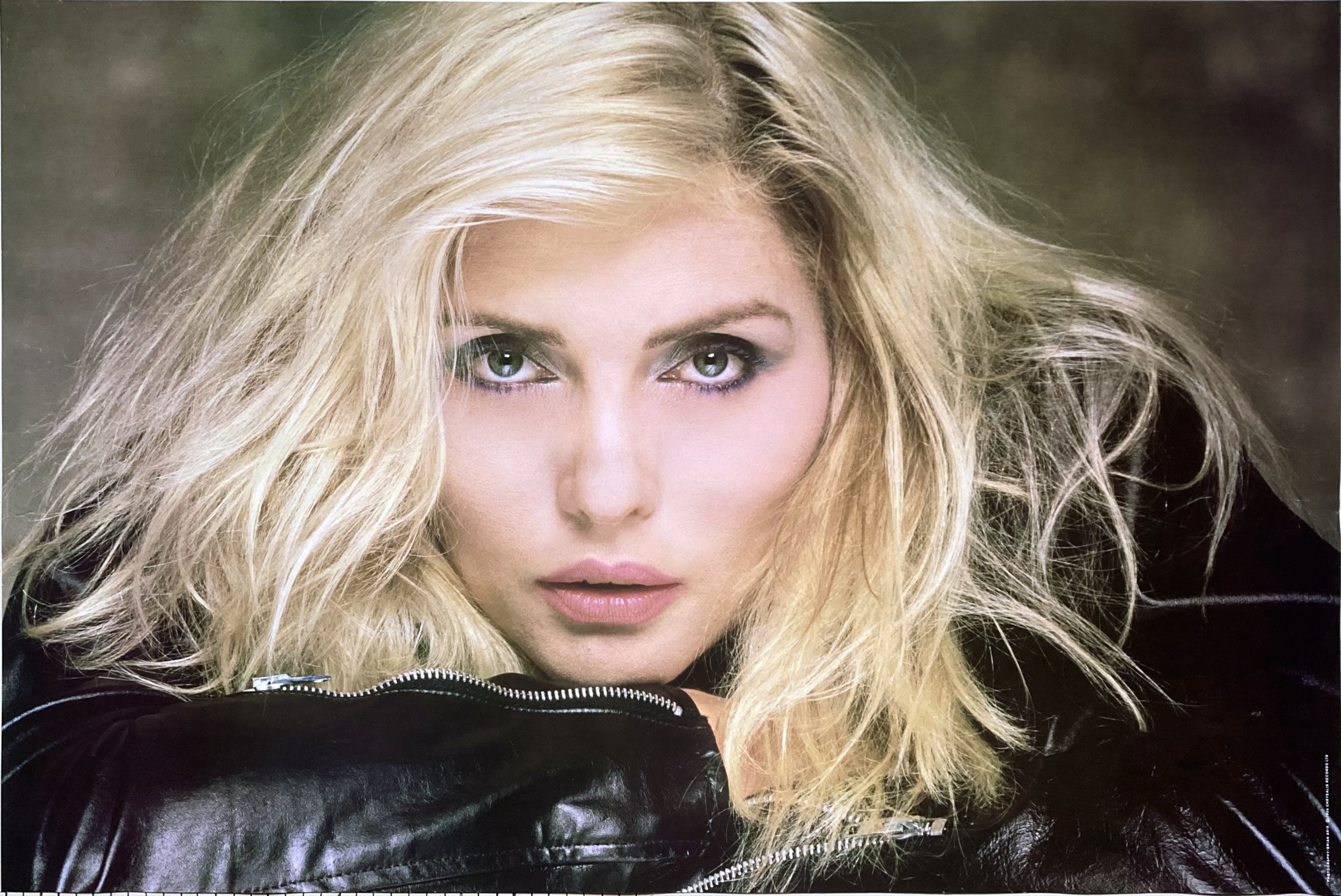 DEBBIE HARRY - Rockbird UK Promo poster 1986 (BLONDIE) - 2