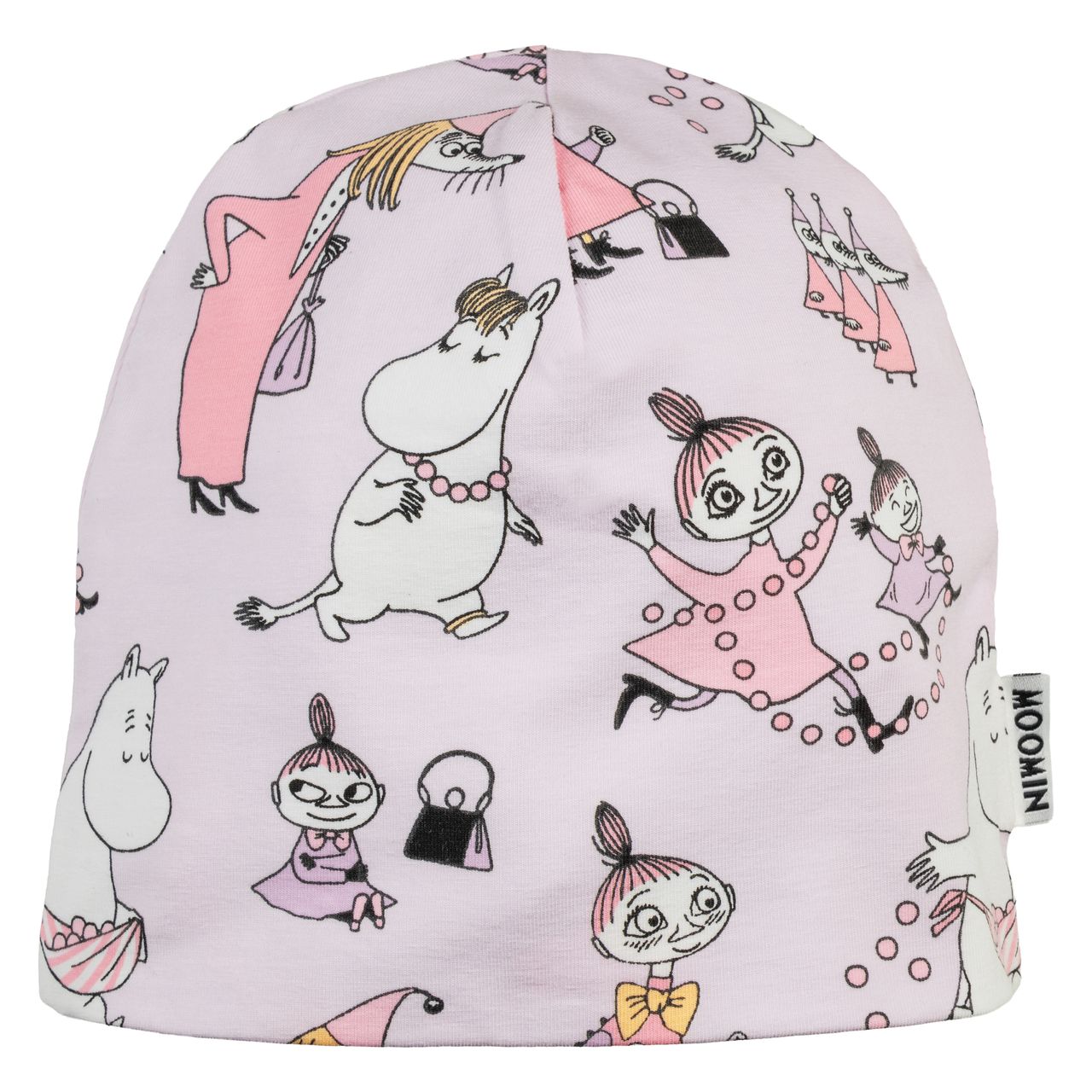 Mumin Bebis Mössa - Pärllek Lila