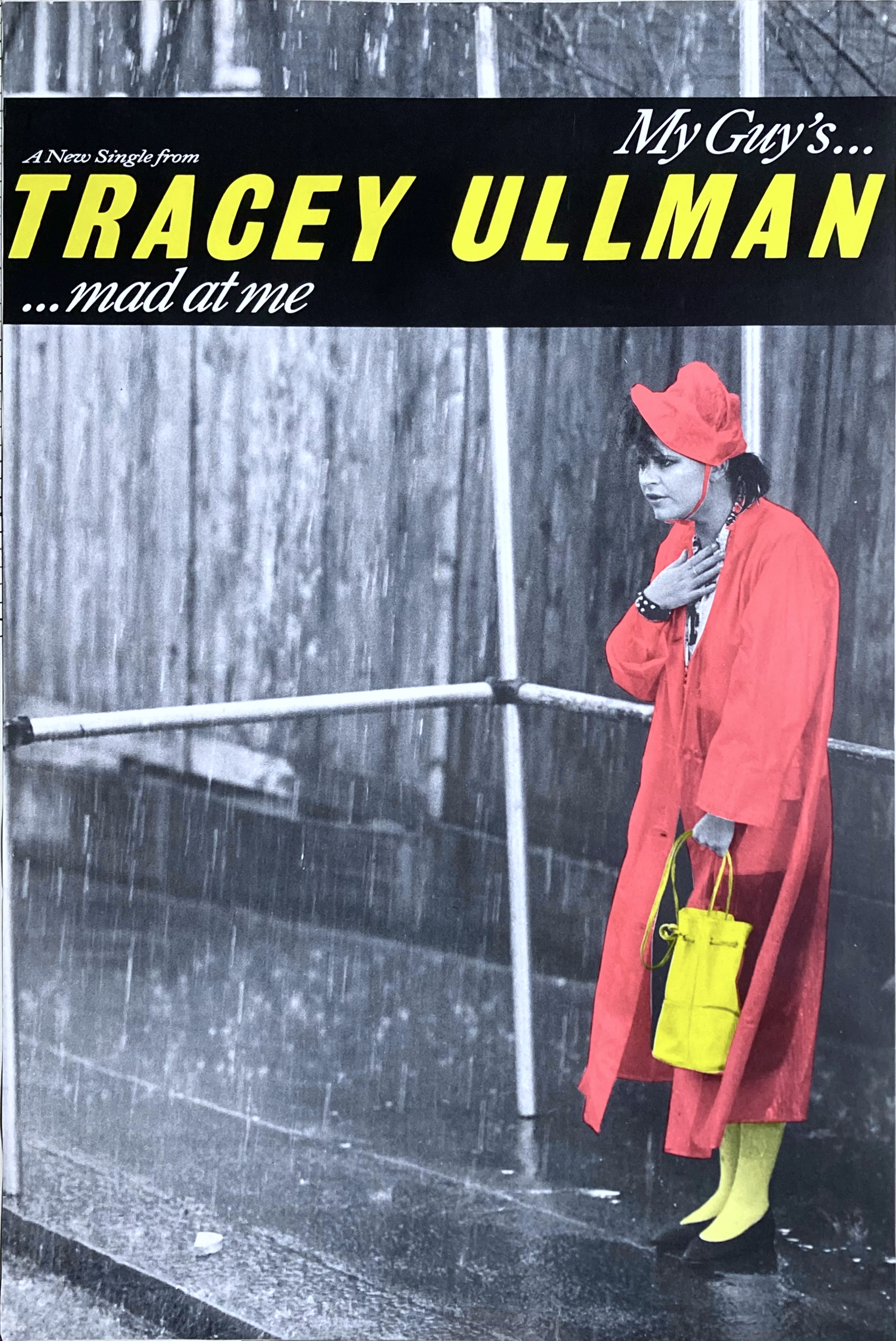 Tracey Ullman – My Guy's Mad At Me (1986) LP Promo poster