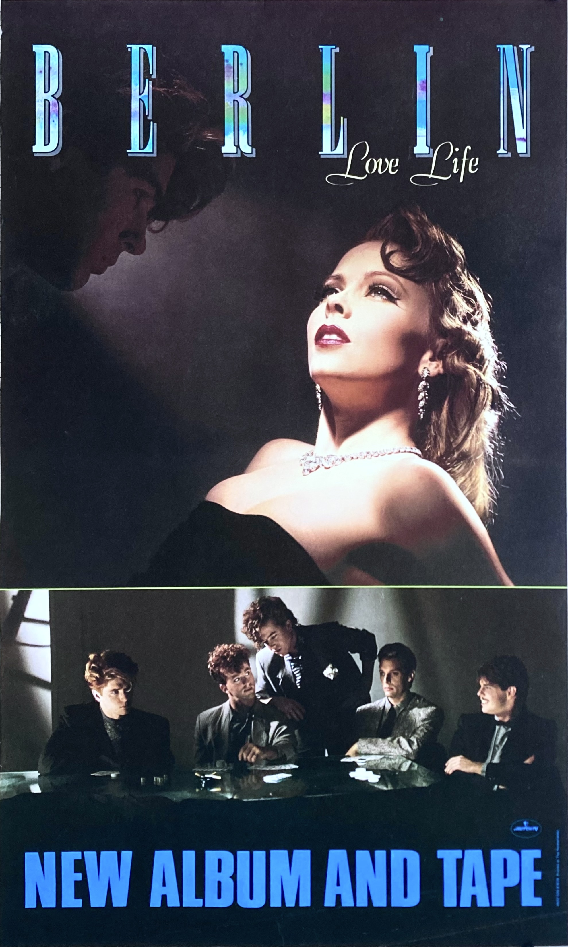 BERLIN - Love life (1984) LP Promoaffisch