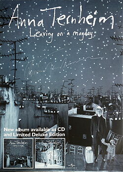 ANNA TERNHEIM - Leaving On A Mayday (2008) CD Promo poster