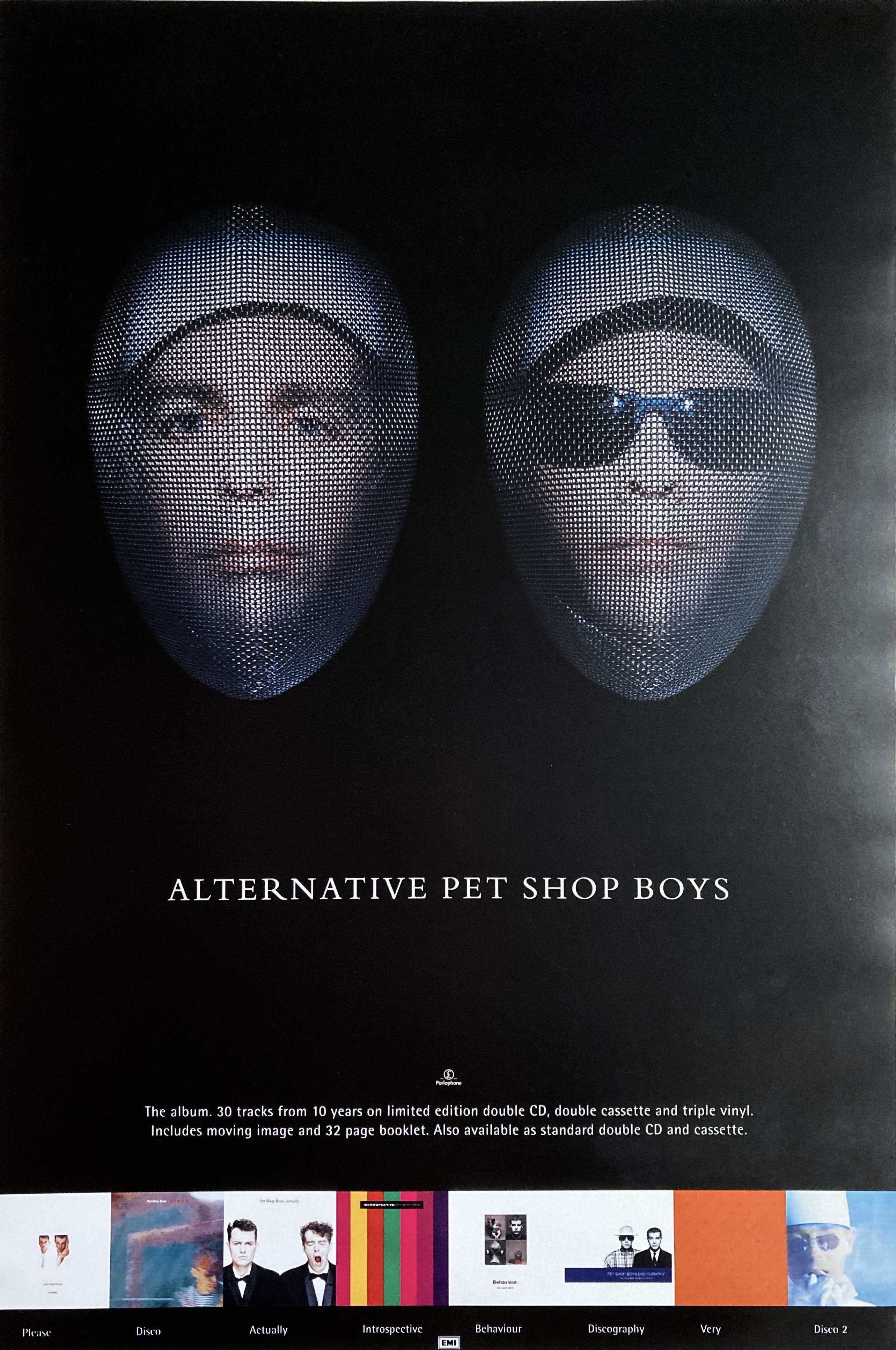 PET SHOP BOYS - Alternative (1995) LP Promoaffisch