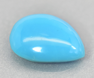 Impresionante piedra preciosa turquesa de Arizona natural sin tratar de 1,86 ct - 3