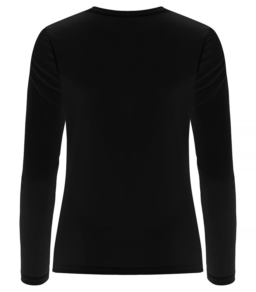 Basic Active-T L/S Damen - schwarz - 2