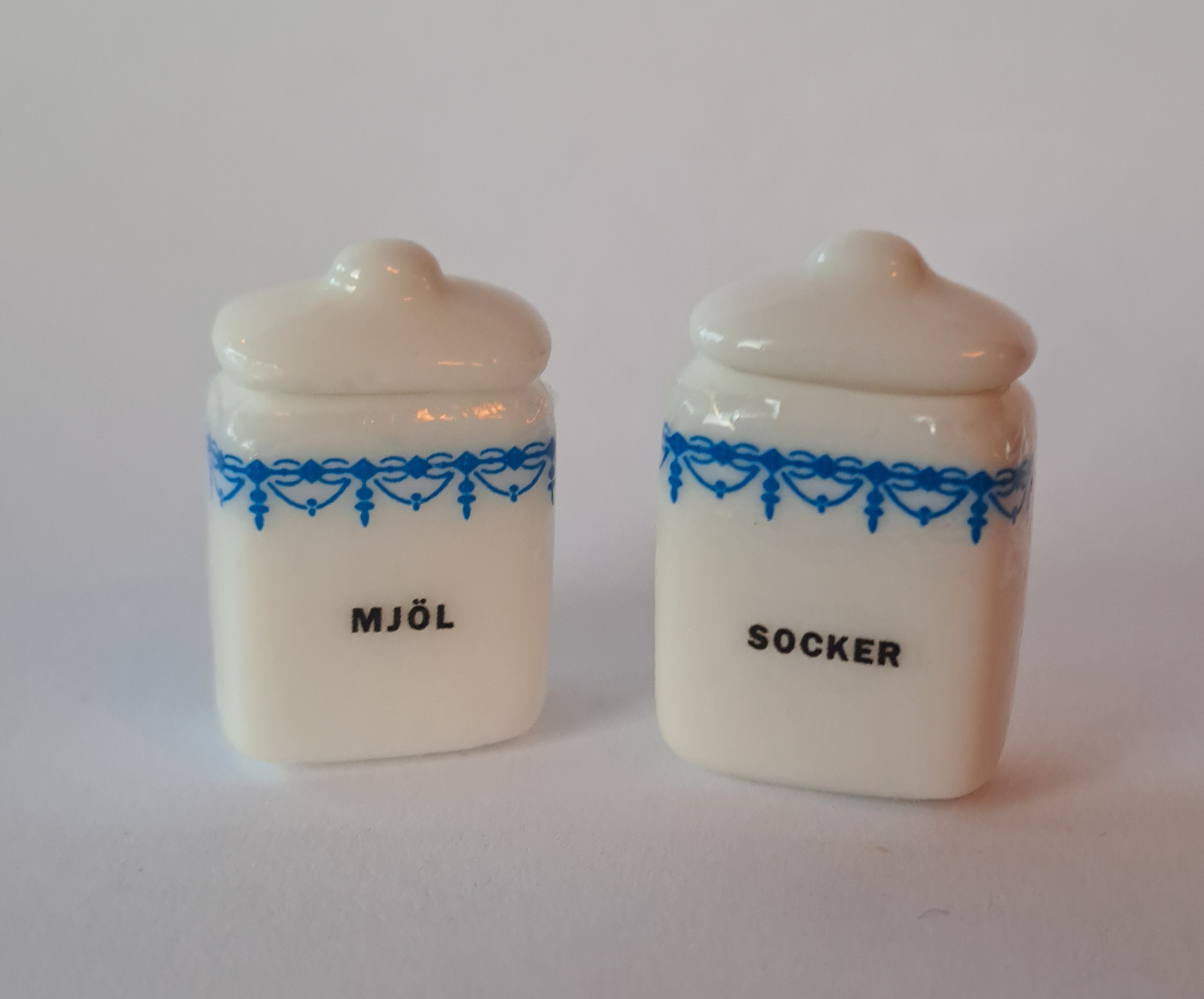Flour and sugar tins