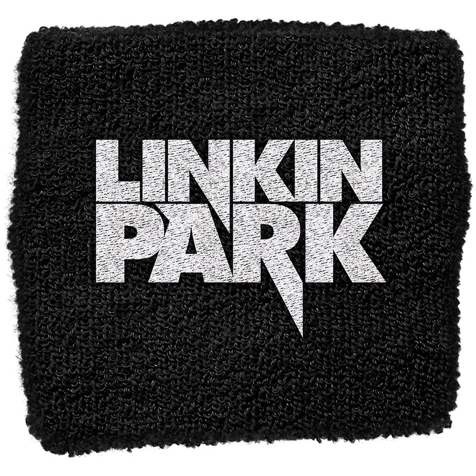 Linkin Park Embroidered Wristband: LP Logo