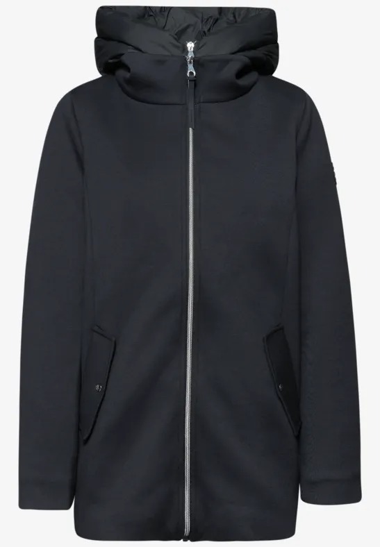 Padded Scuba Coat w. Hoody - Street One - 4
