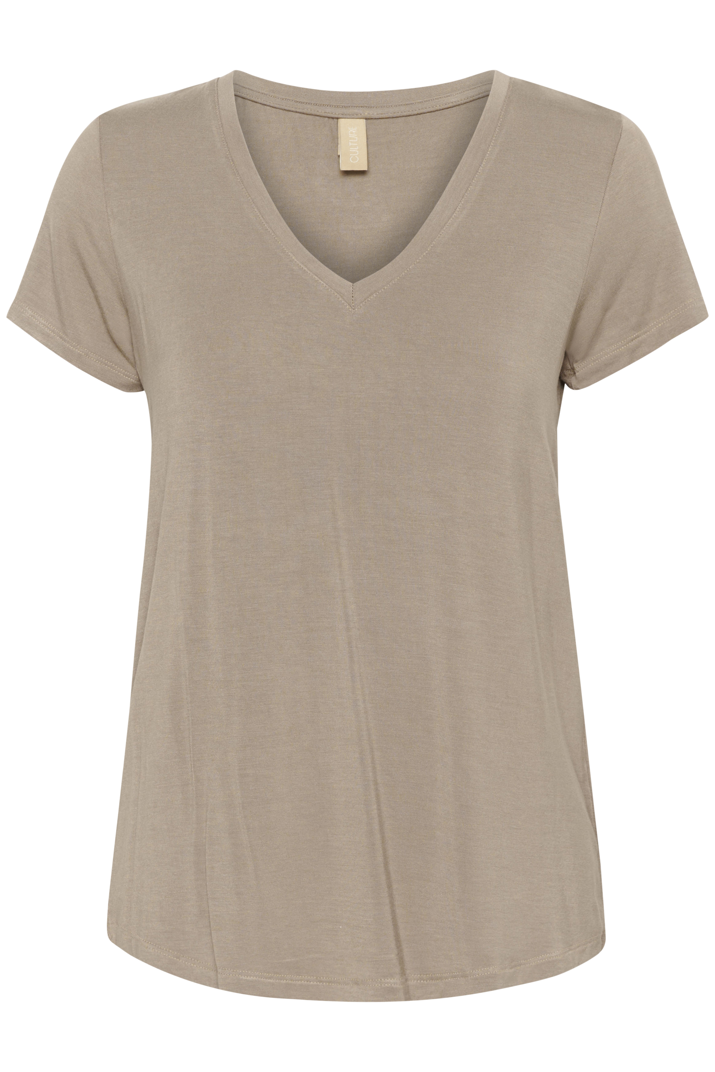 CUpoppy V-neck T-Shirt Timber Wolf