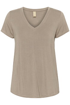 CUpoppy V-neck T-Shirt Timber Wolf