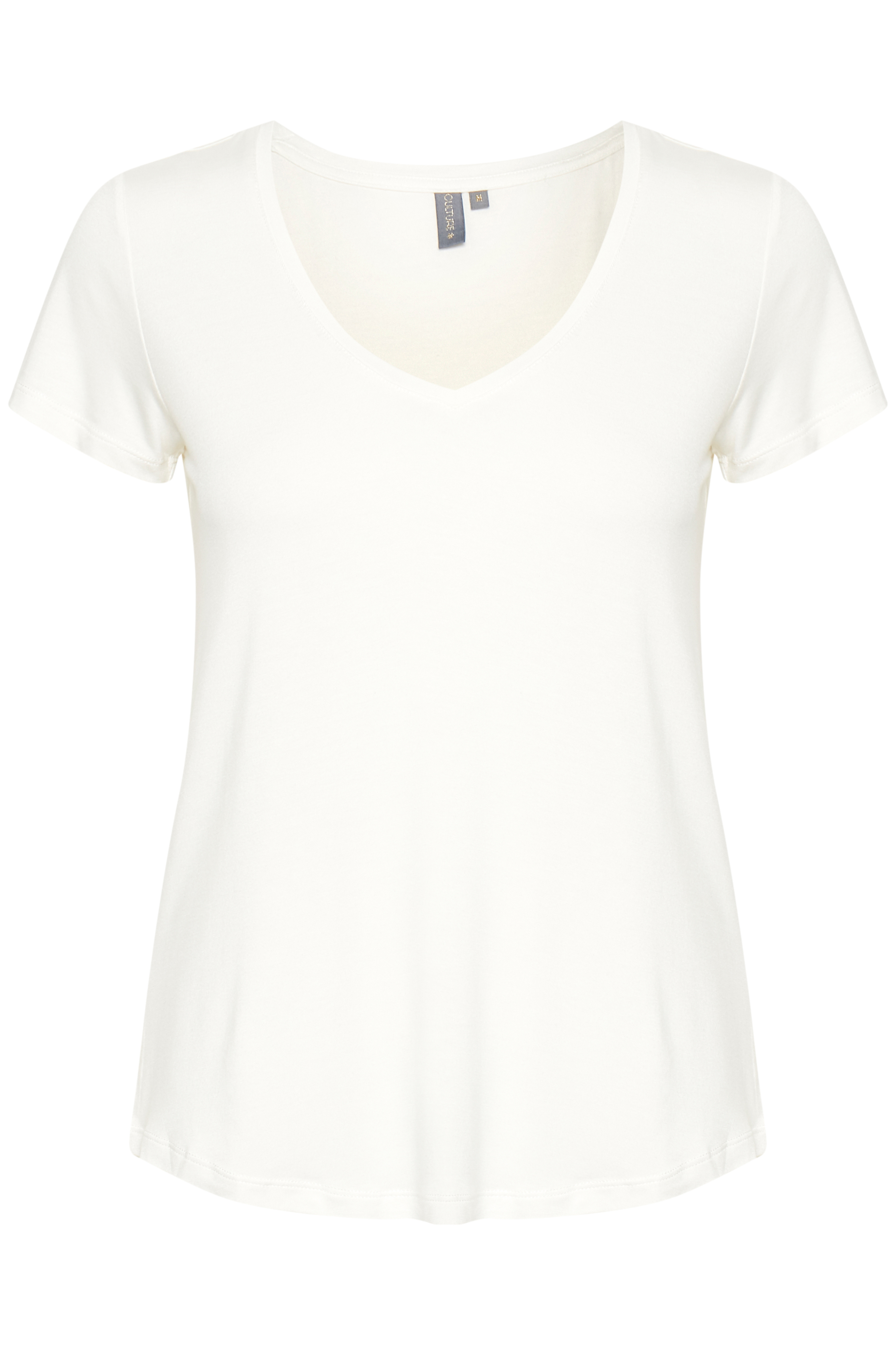 CUpoppy V-neck T-Shirt  Spring Gardenia
