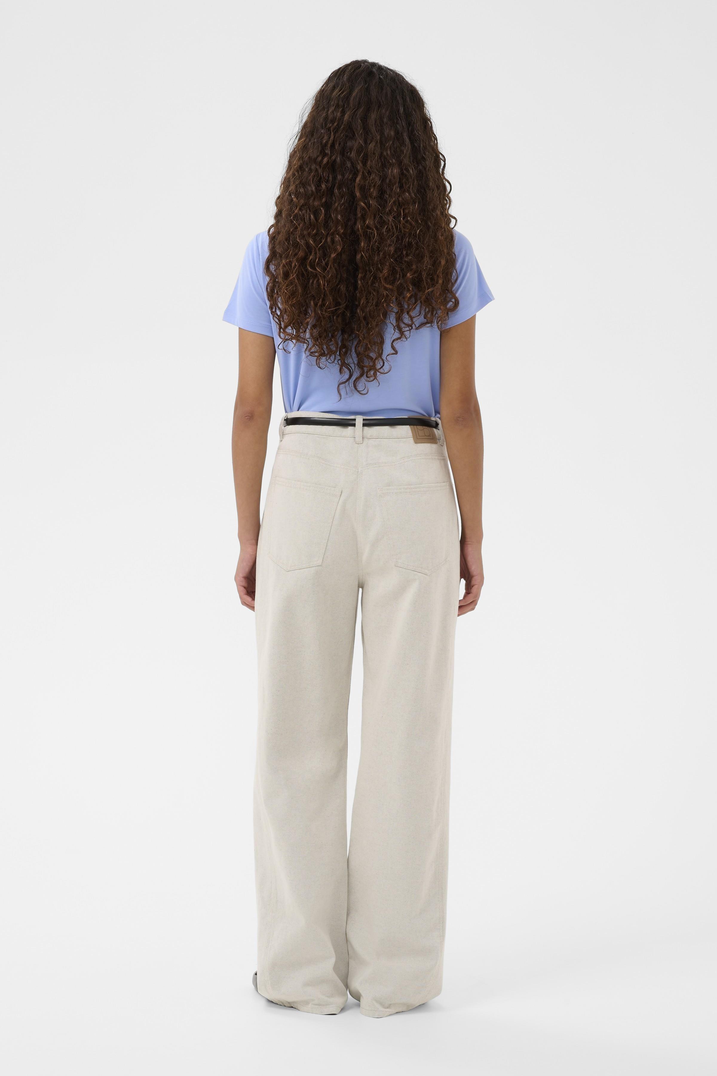 SLColumbine V-neck SS Hydrangea - 4
