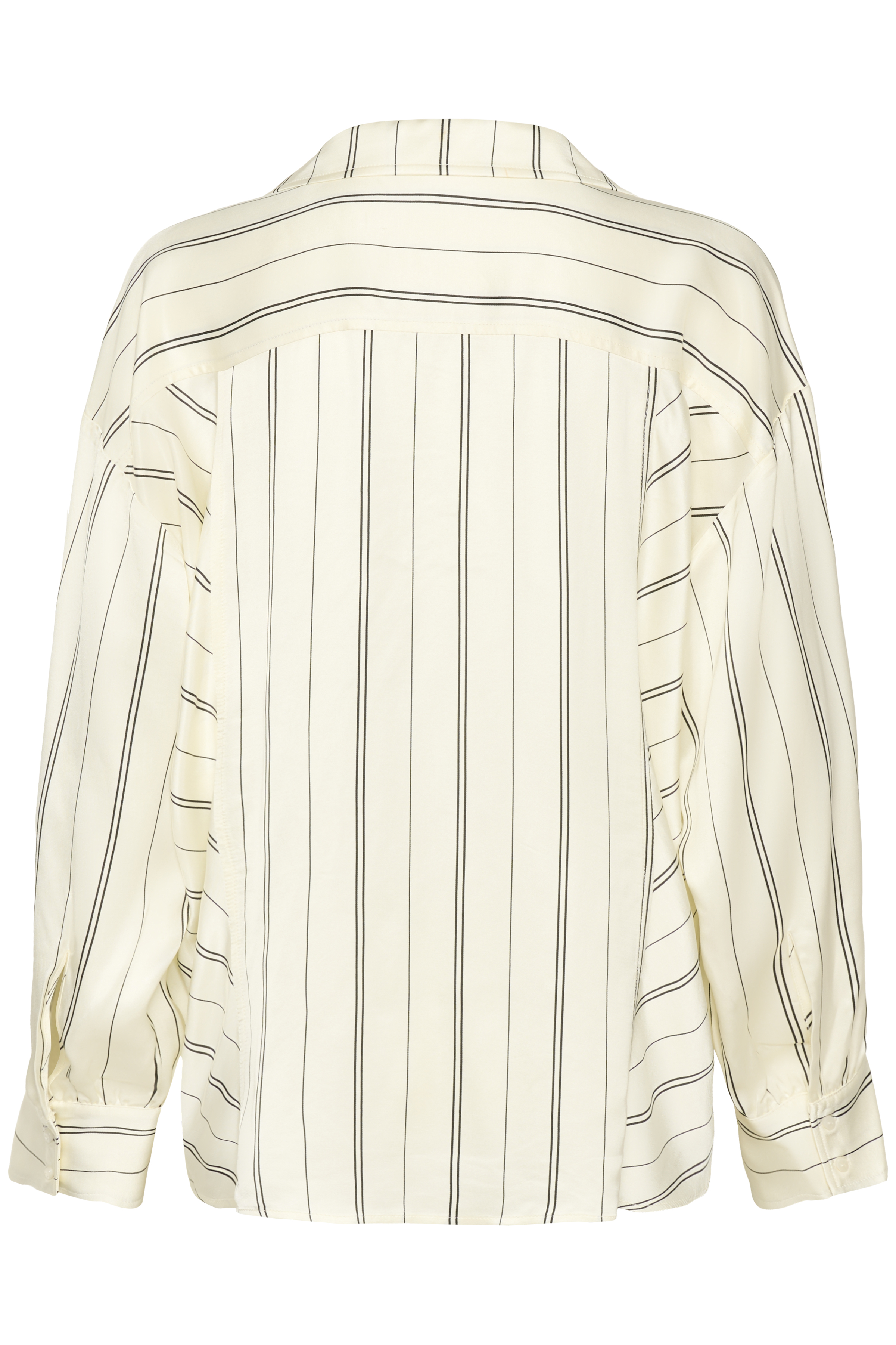 SLMarcela Printed Shirt White W Black - 2