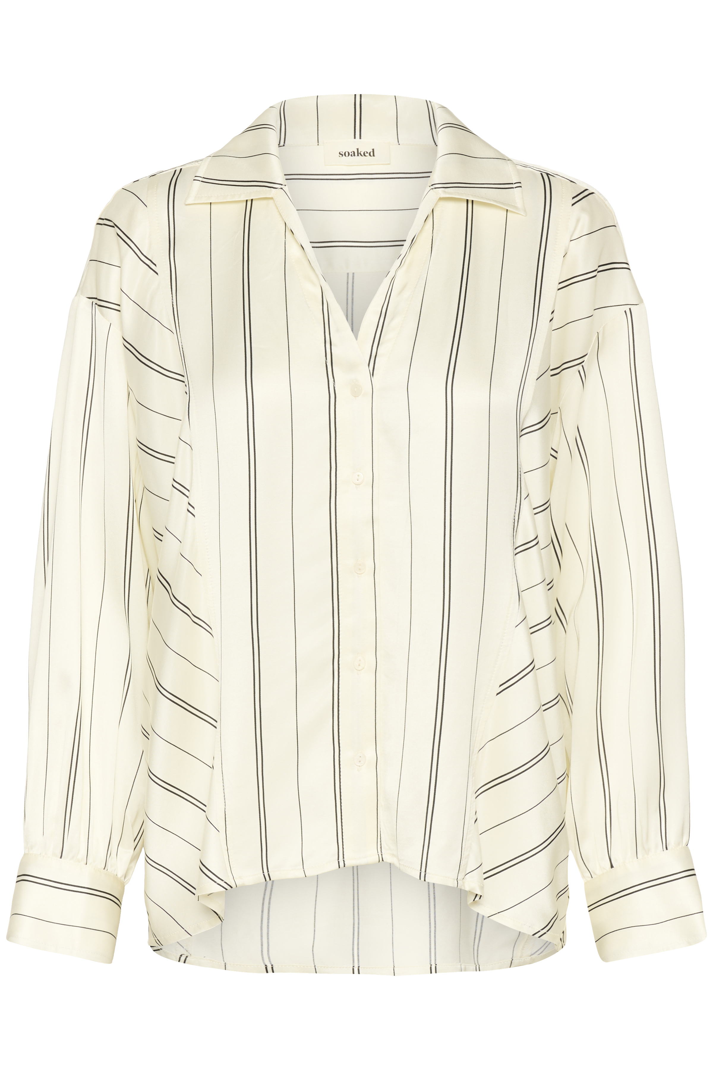 SLMarcela Printed Shirt White W Black