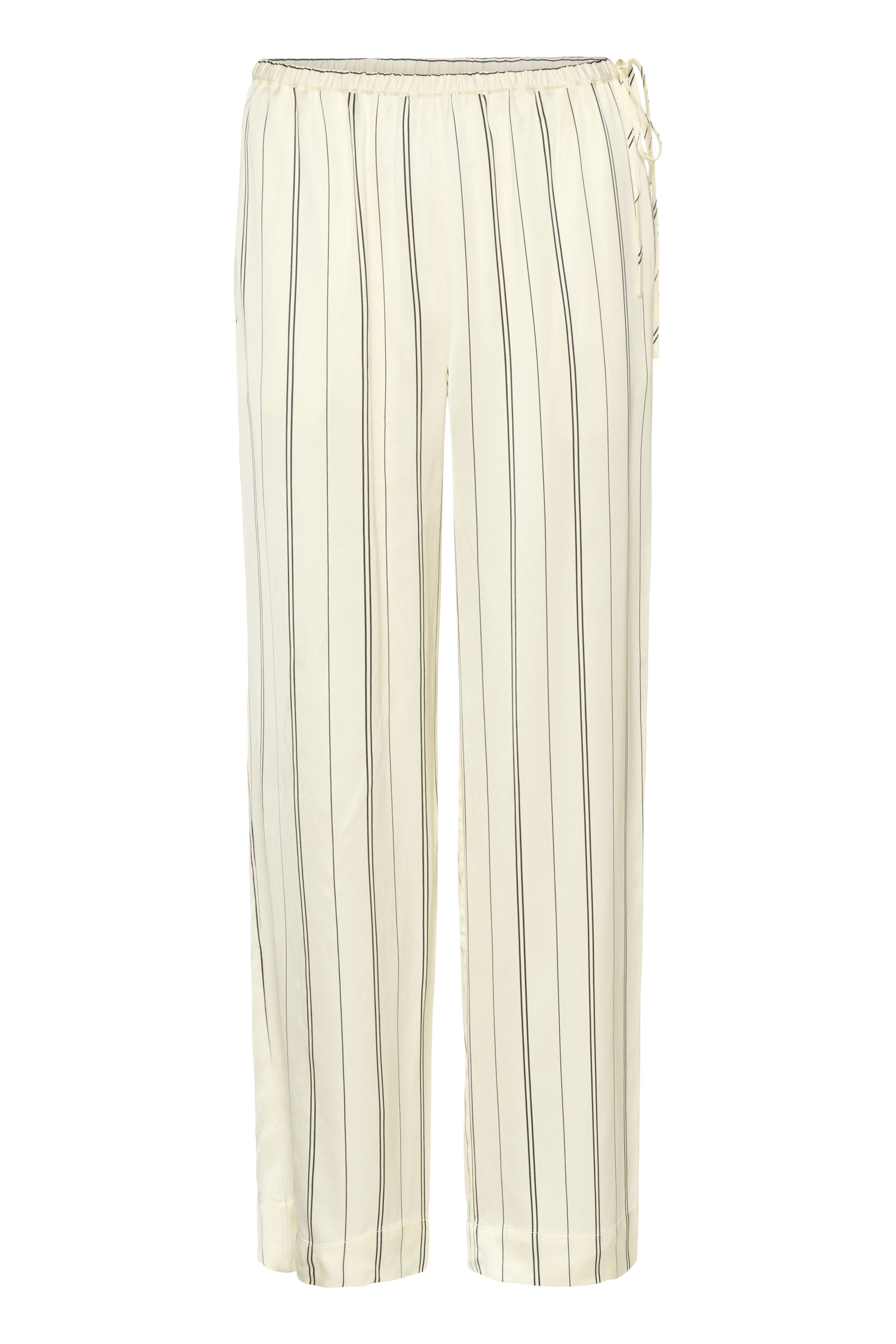 SLMarcela Printed Pants White W Black